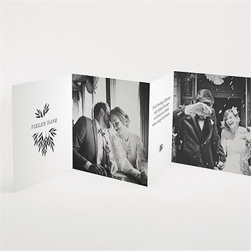 Dankeskarte Hochzeit Retro Chic - Vue 2