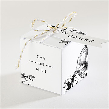 Geschenkbox Hochzeit Kamelie