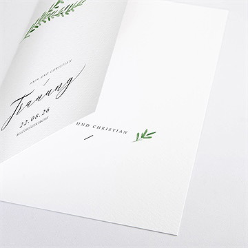 Kirchenheft Hochzeit feiner lorbeer - vue 2