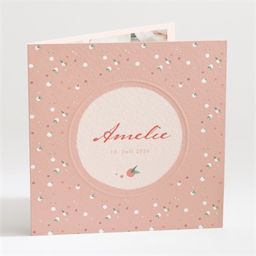 Geburtskarte baumwolle