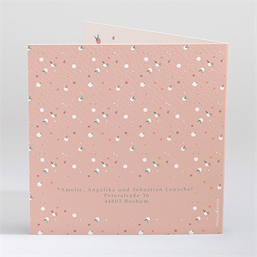 Geburtskarte Baumwolle - vue 4