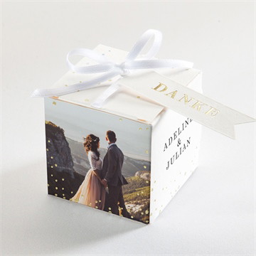 Geschenkbox Hochzeit schlichtheit
