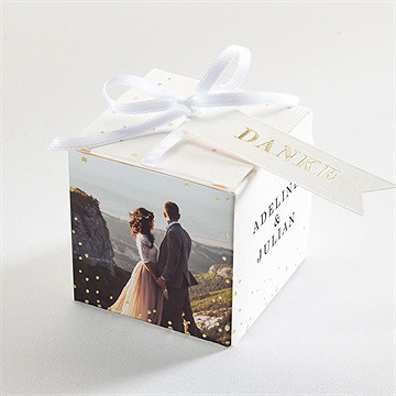 Geschenkbox Hochzeit schlichtheit