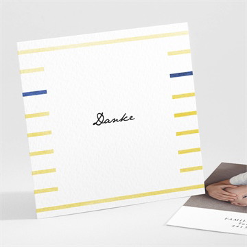 Dankeskarte Geburt Matrose ahoi!