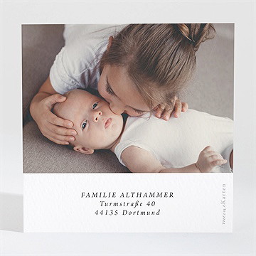 Dankeskarte Geburt Matrose Ahoi! - Sicht 2