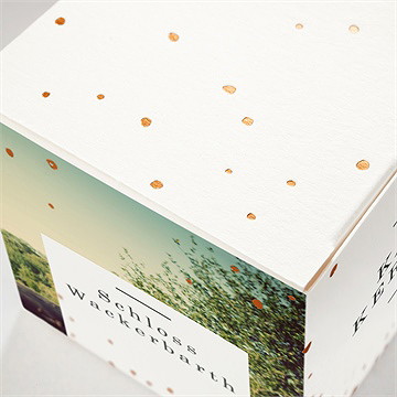 Geschenkbox Hochzeit kupferschimmer - Vue 2