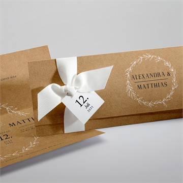 Hochzeitseinladung romanze