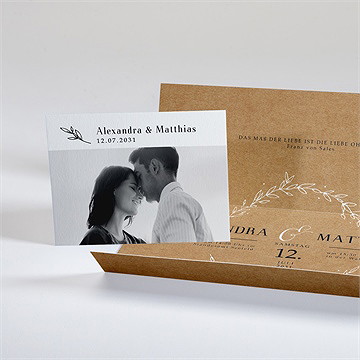 Hochzeitseinladung Romanze - vue 3