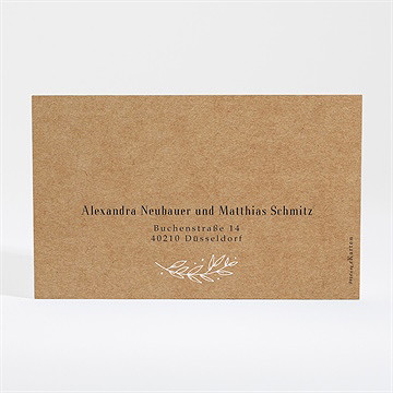 Save the Date Karte romanze - vue 2