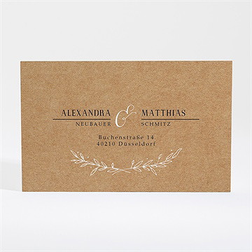 Antwortkarte Hochzeit Romanze - vue 2