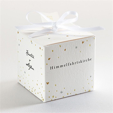 Geschenkbox Hochzeit hochzeitspaar - gold - Vue 3