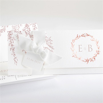 Hochzeitseinladung Goldene Weide