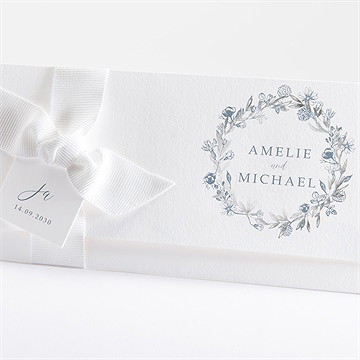 Hochzeitseinladung blumengesteck - Vue 3