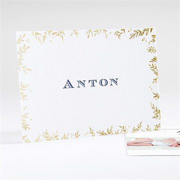 Geburtskarte Umrahmt