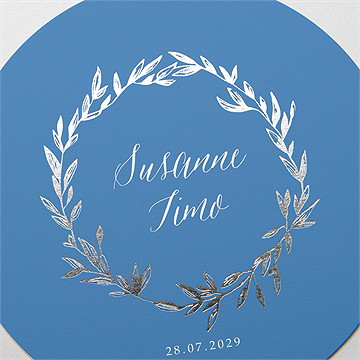 Hochzeitseinladung Rund Um Die Liebe - Sicht 3