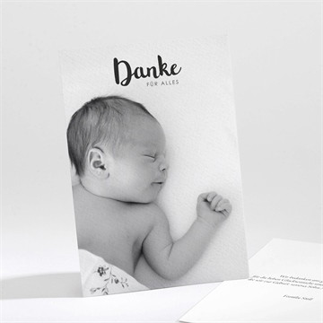 Dankeskarte Geburt Ein gruß