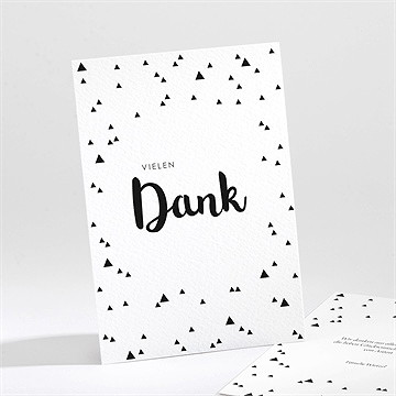 Dankeskarte Geburt Hello