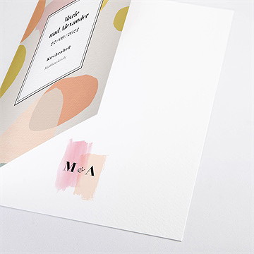 Kirchenheft Hochzeit pastell - vue 2