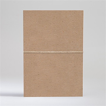 Hochzeitseinladung Naturbelassen - Vue 4