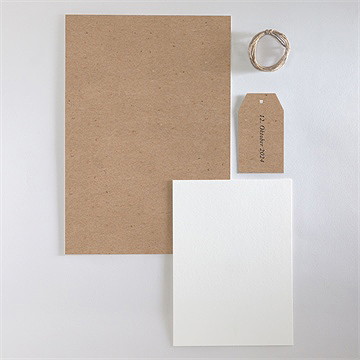 Hochzeitseinladung Naturbelassen - Vue 5