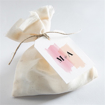 Geschenkanhänger Hochzeit Pastell - Vue 2