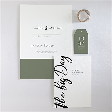 Hochzeitseinladung the big day - Vue 5