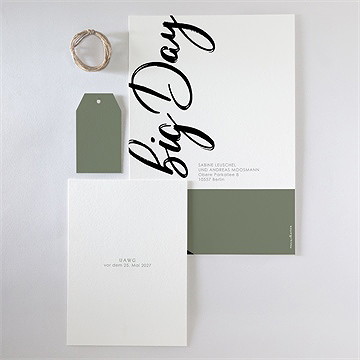 Hochzeitseinladung the big day - Vue 6