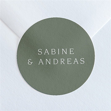 Aufkleber Hochzeit the big day