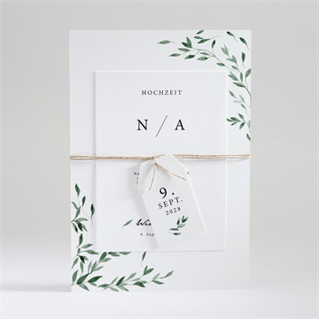 Hochzeitseinladung unter dem olivenbaum