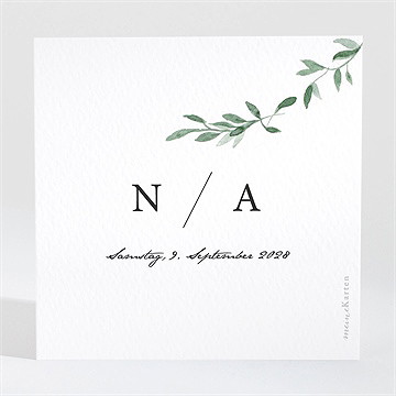 Antwortkarte Hochzeit unter dem olivenbaum - Vue 2