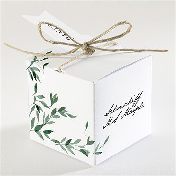 Geschenkbox Hochzeit unter dem olivenbaum - vue 2