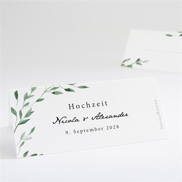 Tischkarte Hochzeit unter dem olivenbaum - magnet