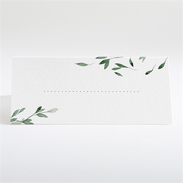 Tischkarte Hochzeit unter dem olivenbaum - Dos du marque-place