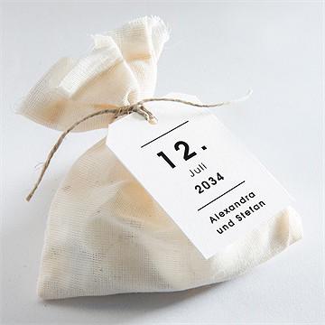 Geschenkanhänger Hochzeit Blick In Die Ferne - Vue 2