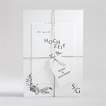 Hochzeitseinladung unsere hochzeit - Vue 3