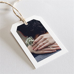 Geschenkanhänger Hochzeit spiegel der liebe