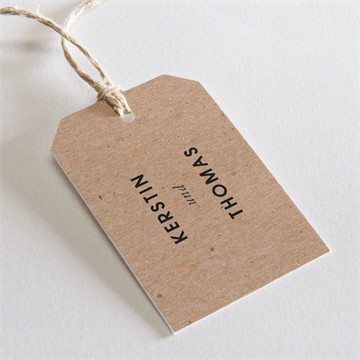 Geschenkanhänger Hochzeit Naturbelassen