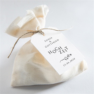 Geschenkanhänger Hochzeit unsere hochzeit - Vue 2