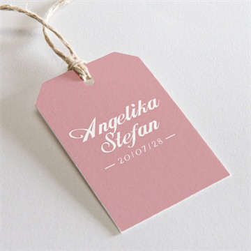 Geschenkanhänger Hochzeit barock