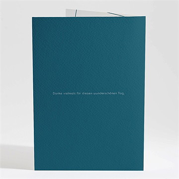 Kirchenheft Hochzeit tiefes blau - vue 4