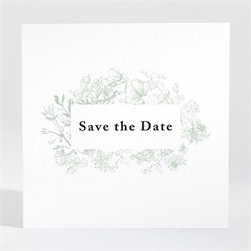 Save the Date Karte farn - vue 2