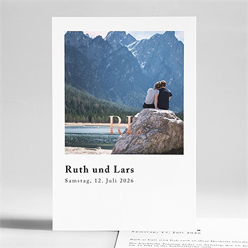 Hochzeitseinladung Liebe Im Rahmen