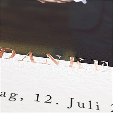 Dankeskarte Hochzeit Liebe Im Rahmen - Vue 2