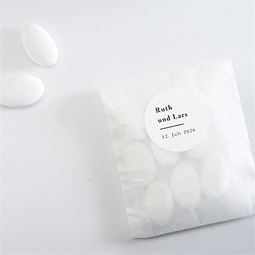 Aufkleber Hochzeit liebe im rahmen - Vue 4