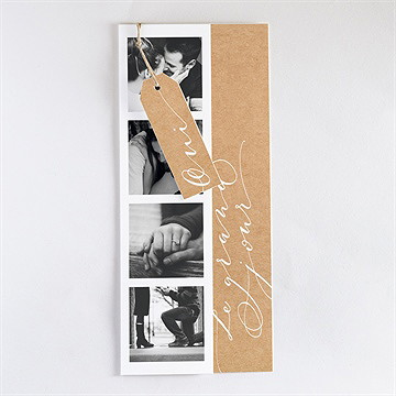 Hochzeitseinladung Le Grand Jour - Vue 3