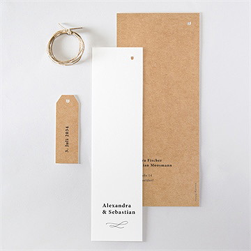 Hochzeitseinladung Le Grand Jour - Vue 5