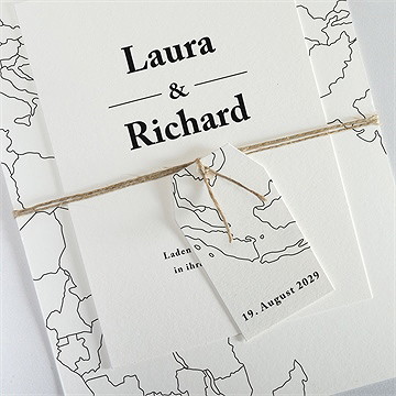 Hochzeitseinladung die weite welt - vue 2