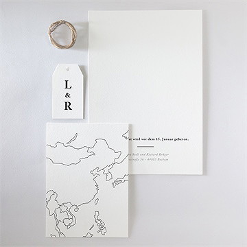 Hochzeitseinladung die weite welt - Vue 6