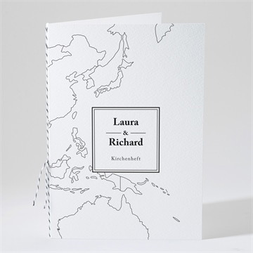 Kirchenheft Hochzeit die weite welt