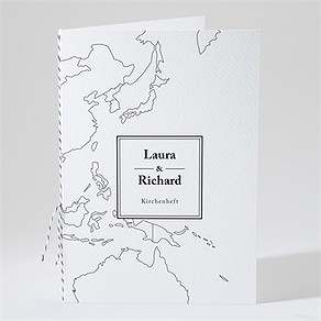 Kirchenheft Hochzeit die weite welt